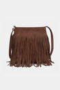 Suede Fringe Shoulder Bag - V.I.P Digital Presence