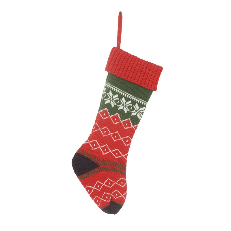 Christmas Decoration Plush Knitted Socks Christmas Gift Socks Gift Bags Pendants - V.I.P Digital Presence