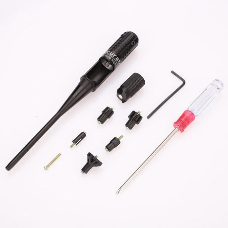 Red Dot Laser Boresighter Bore Sighter Kit for Hunting .22 to .50 Caliber Rifles - V.I.P Digital Presence