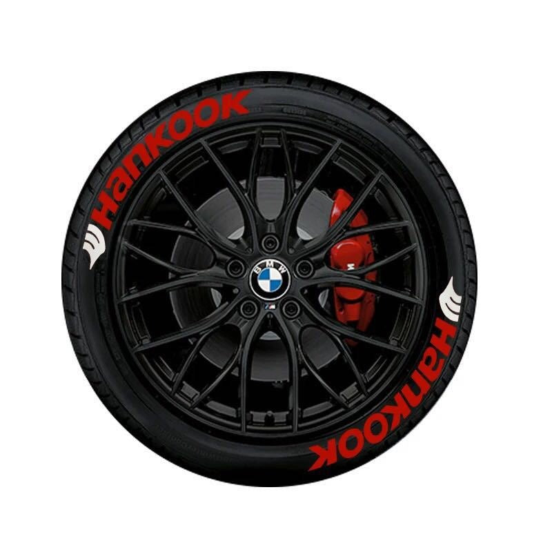 【 Font Set 】 Car Tire Stickers Tire Letter Stickers English Letter 3D Stereoscopic Stickers - V.I.P Digital Presence