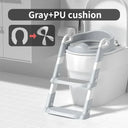 Stair Style Children's Toilet Boy and Girl Baby Toilet Folding Rack Step Stool Child Step Toilet Seat Ring Baby Potty Toilets - V.I.P Digital Presence