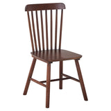 4 dining chairs, walnut wood, rubberwood material, dining chairs, solid wood chairs, solid wood dining table chairs - V.I.P Digital Presence