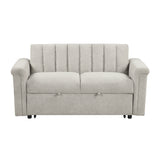 U_STYLE Convertible Soft Cushion Sofa Pull Bed ,for Two People to Sit On - V.I.P Digital Presence