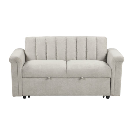 U_STYLE Convertible Soft Cushion Sofa Pull Bed ,for Two People to Sit On - V.I.P Digital Presence