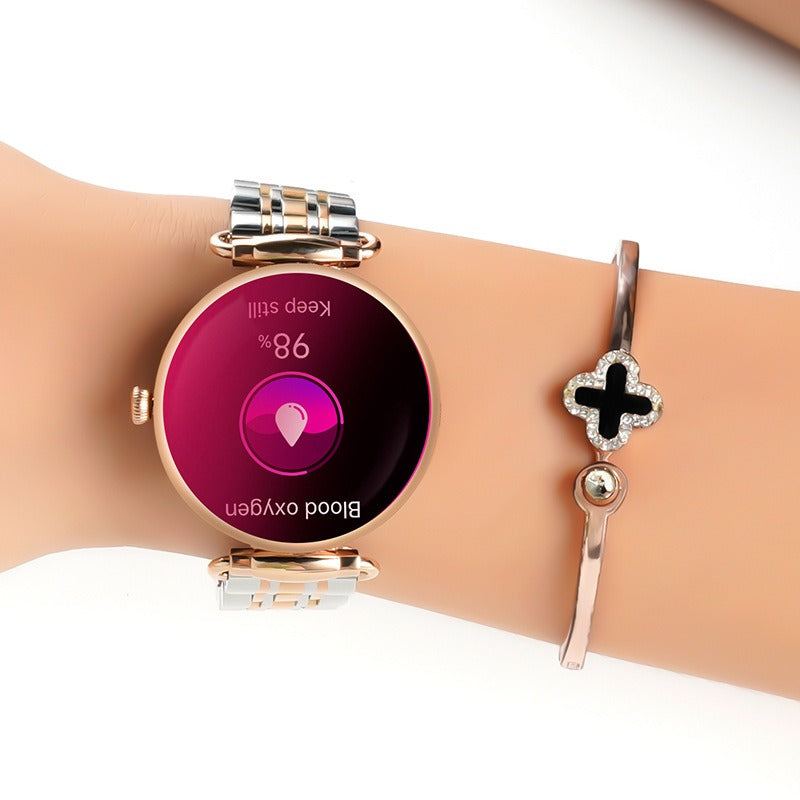 Women's smartwatch Bluetooth call heart rate blood oxygen sleep health monitoring sports watch - V.I.P Digital Presence