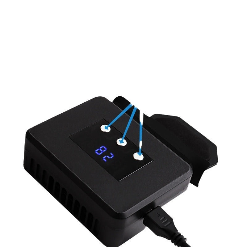 Suitable for switch host heatsink switch game console base with temperature display and cooling fan - V.I.P Digital Presence