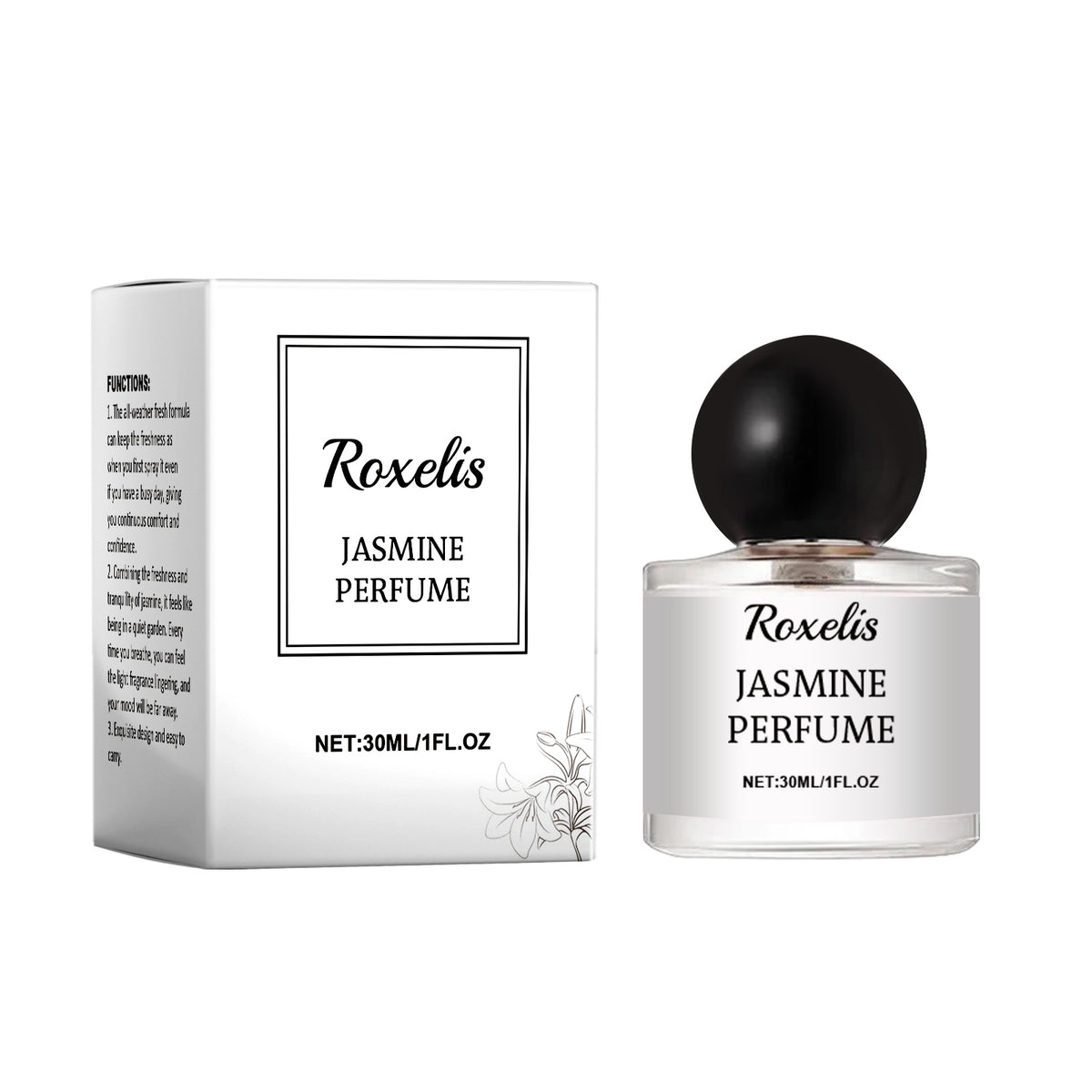 Romantic Pair Of Jasmine Perfume, Light Elegant Exudes Charm Leave Fragrance Fragrance Eau De Toilette Wood Floral Notes - V.I.P Digital Presence