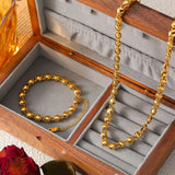 18K Gold-Plated Copper Necklace - V.I.P Digital Presence