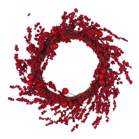 23.5" WP MIXED BERRY WREATH - V.I.P Digital Presence