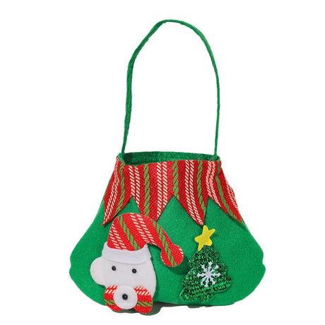 Christmas Safe Fruit Bag, Apple Bag, Christmas Gift Bag, Santa Claus, Snowman, Elk, Kindergarten Decoration Candy - V.I.P Digital Presence