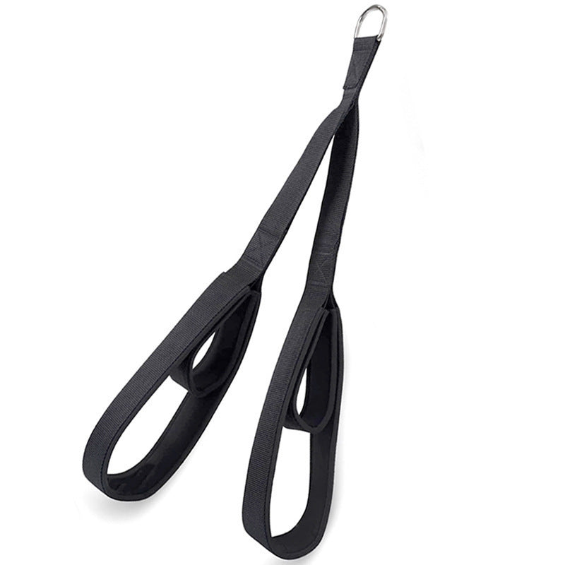Gym Arm Two Head Three Head Equipment Muscle Rope Muscle Exercise Pulling Down Double Head Tension Accessories Pulling Rope - V.I.P Digital Presence