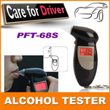 Alcohol Breath Tester Breathalyzer Analyzer Detector Test Keychain Breathalizer Breathalyser DeviceLCD - V.I.P Digital Presence