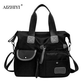 Multiuse Women Waterproof Handbag Nylon Tote Fashion Messenger Crossbody Bags for Women Top-Handle Shoulder Purse Travel Bag - V.I.P Digital Presence