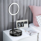 Foldable LED Ring Light Dimmable Selfie USB Ring Video Light with 1.68m Stand For Video Youtube Tiktok Makeup Flash - V.I.P Digital Presence