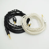 IE40PRO 8-core single crystal copper silver plated upgrade cable replacement cable headphone audio cable - V.I.P Digital Presence