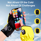 Autumn and winter electric heating gloves intelligent constant temperature charging heating gloves outdoor skiing camping - V.I.P Digital Presence