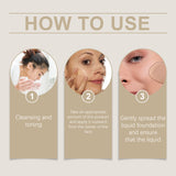 Warm Color Changing Liquid Foundation, Brightening And Easy Natural Concealer Light Base Makeup Skin Tone Pure And Moisturizing Liquid Foundation - V.I.P Digital Presence