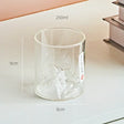 Small Transparent Glass Coffee Cup Mountain Glass Whisky Heat Resistant Tea Drink Milk Juice Cup Cups Drinking Glasses - V.I.P Digital Presence