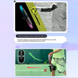 Portable Tennis Topspin Whistle Hitting Trainer - Ideal for Beginners' Swing Aid - V.I.P Digital Presence