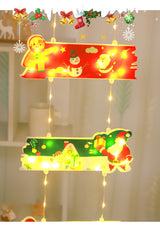 New hanging lights, LED signs, Christmas scene decoration, window display, light string, atmosphere lights - V.I.P Digital Presence