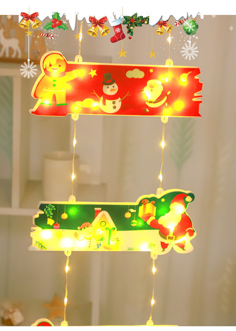 New hanging lights, LED signs, Christmas scene decoration, window display, light string, atmosphere lights - V.I.P Digital Presence