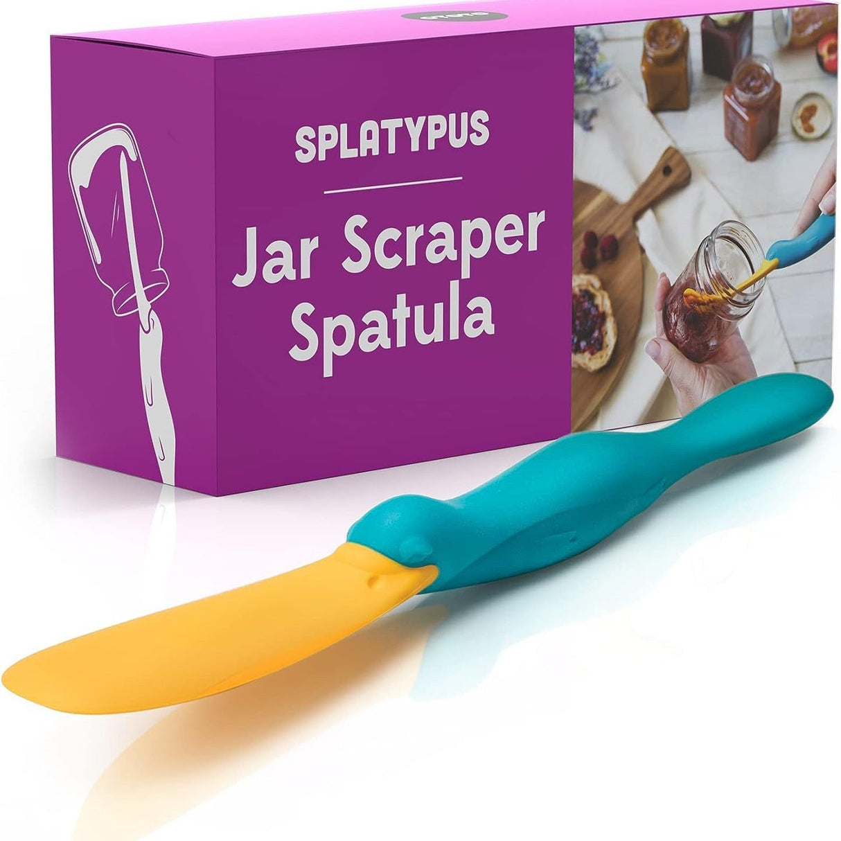 Silicone platypus toast spreading stick creative bread pie spreading knife seasoning brush cheese butter scraper - V.I.P Digital Presence