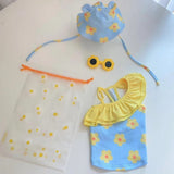 Pet swimsuit jumpsuit with bikini dog breathable vest swimsuit teddy bear - V.I.P Digital Presence