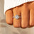 925 Sterling Silver Inlaid Zircon Ring - V.I.P Digital Presence