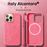 Italian Alcantara Case for iPhone 15 Pro Max Business Leather Phone Back Cover for iPhone 13 Pro Max Magnets - V.I.P Digital Presence