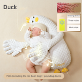 Babycare Soothing Sleep Aid: Anti-Moros Reflex Pillow and Patting Toy - V.I.P Digital Presence