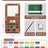 Mini watercolor paint box and small notebook Mingke 8-color wooden box mini drawing board solid watercolor painting - V.I.P Digital Presence