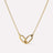 Interlocked Titanium Steel Necklace - V.I.P Digital Presence
