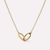 Interlocked Titanium Steel Necklace - V.I.P Digital Presence