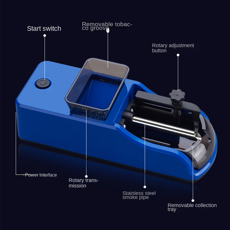 6.5/8mm Electric Cigarette Rolling Machine Automatic Cigarette Maker - V.I.P Digital Presence