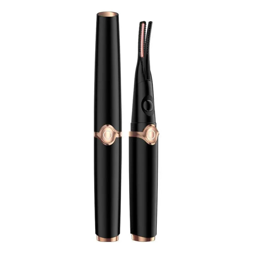 Rechargeable Mini Clip-Type USB Electric Heated Eyelash Temperature Modes Curler Makeup Hours Lasting 3 Long Tool Eye Women M1T2 - V.I.P Digital Presence