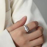 18K Gold-Plated Open Ring - V.I.P Digital Presence