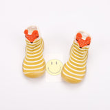 Baby cartoon walking shoes, cute multi-color children's floor socks, soft soled anti slip knitted shoes - V.I.P Digital Presence