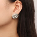Titanium Steel Geometric Shape Earrings - V.I.P Digital Presence