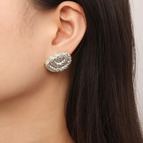 Titanium Steel Geometric Shape Earrings - V.I.P Digital Presence