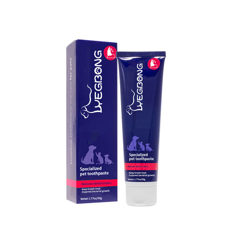 Pet Mouth Cleaning Cream, Cats And Dogs Clean Bad Breath Tartar Stains White Teeth Cream - V.I.P Digital Presence