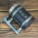 Wooden barrel beer cup personalized bamboo barrel mug large capacity bar cup - V.I.P Digital Presence