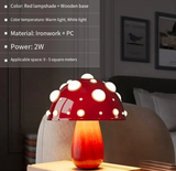 Mushroom Decorative Desk Lamp Bedroom Headboard Dimming Atmosphere Student Dormitory Desktop Night Light - V.I.P Digital Presence