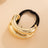 Personalized retro double-layer arc elastic hairpin irregular temperament hair ring - V.I.P Digital Presence