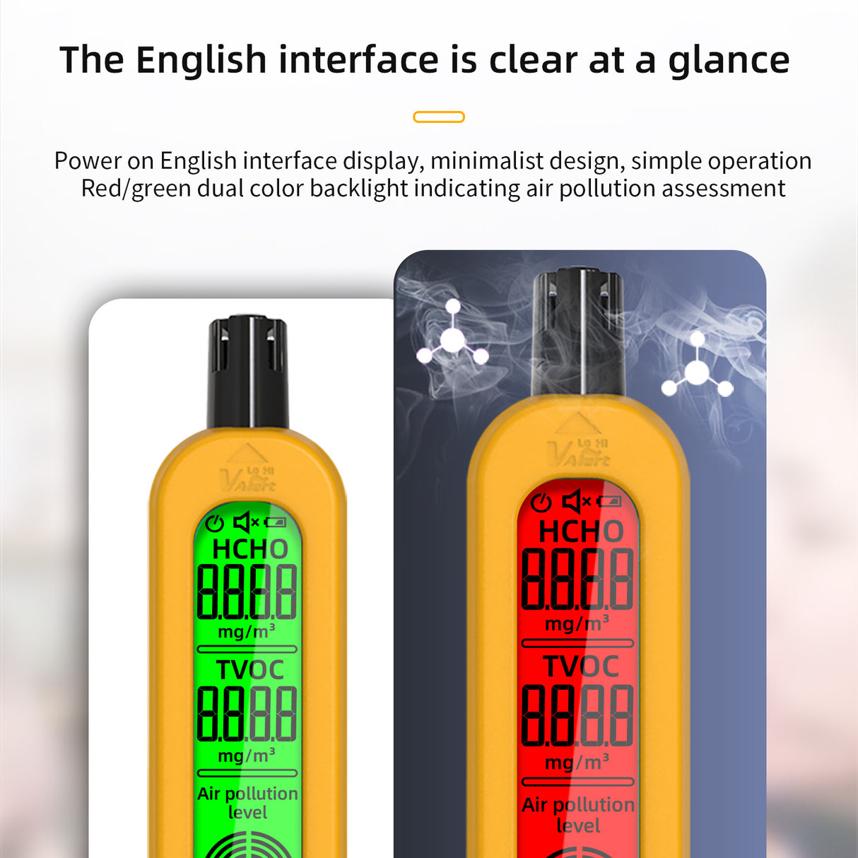 BSIDE G2 portable air quality detector formaldehyde detection instrument household indoor charging model - V.I.P Digital Presence