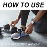 Plantillas HOUKEA Ultra Performance Boost: plantillas elásticas suaves y cómodas para deportes al aire libre, running, resistentes al desgaste y antideslizantes.
