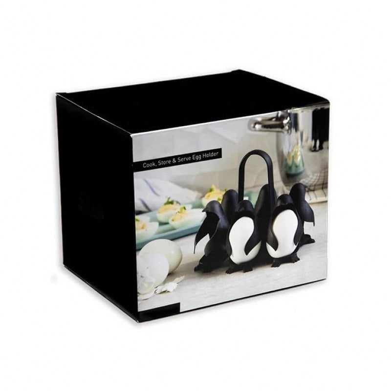 Creative and Cute Little Penguin Home Egg Cooking Device Egg Refrigerator Storage Combination Egg Holder God - V.I.P Digital Presence
