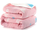 Baby Blankets Newborn Muslin Cotton 6 Layers Thick Swaddle Kids Receiving Blankets Children Cover Bedding - V.I.P Digital Presence