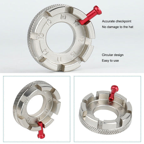 Multi specification circular steel wire spoke adjustment wrench bicycle bicycle wheel rim repair tool - V.I.P Digital Presence