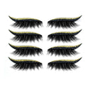 New Glitter Self-Adhesive Eyeliner Eyeshadow Sticker Double Eyelid False Eyelashes Waterproof Party Eye Makeup Sticker - V.I.P Digital Presence