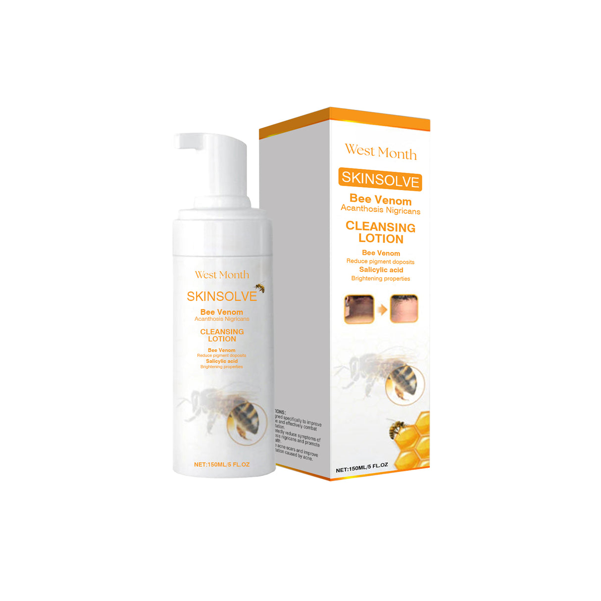 Limpiador de aceite equilibrado Limpia suavemente la piel del rostro con un limpiador de aceite refrescante y equilibrado